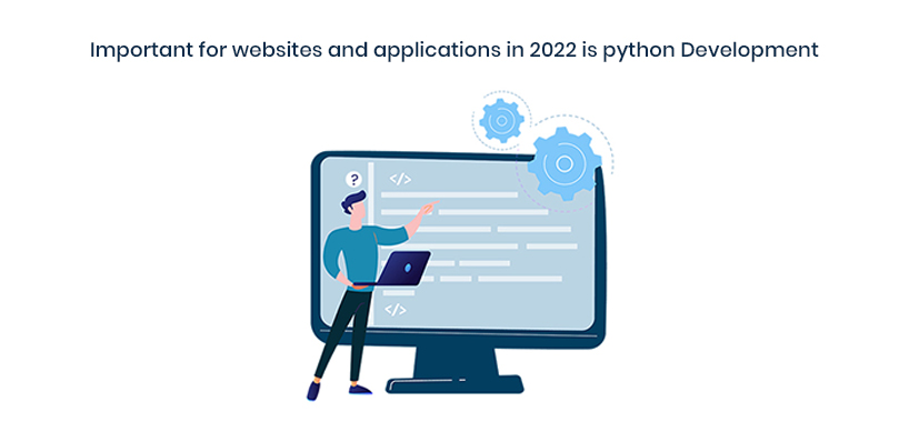 Important for websites and applications in 2022 is python Development