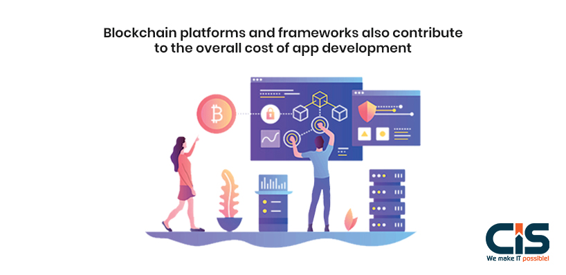 Blockchain Platforms and Frameworks Also Contribute to the Overall Cost of App Development